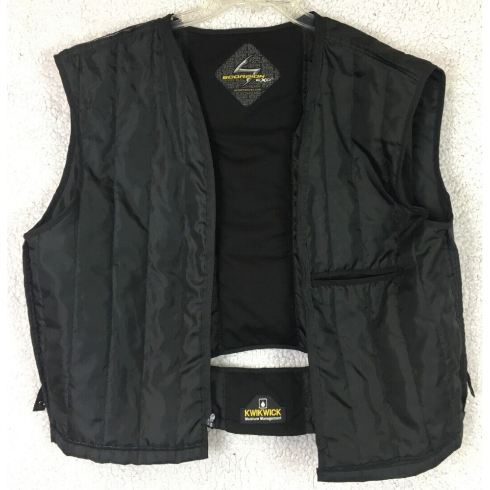 Scorpion‎ Exo Battalion Liner Vest Only Size L Kwikwick Polyester Black